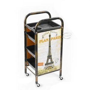 Carrito Auxiliar Con Diseño Compacto Paris