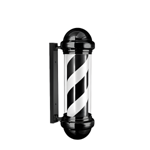 Pole Barber Fachada con Estilo Moderno