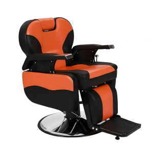 Sillón Barbero Diseño Atractivo Único Harly Orange
