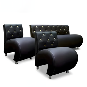 Juego Sillones de Espera Diseño Elegante