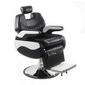 Sillón Barbero Con Comfort Profesional Koken Panda Premium