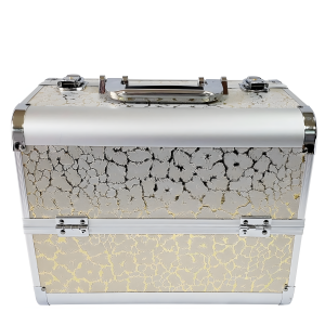 Neceser Con Estilo Brillante y Moderno Crack Gold