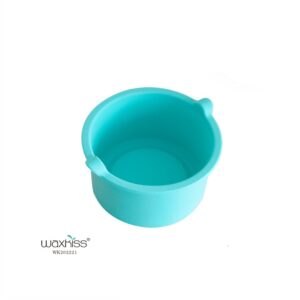 Bowl Silicona Turquesa Con Estilo Waxkiss