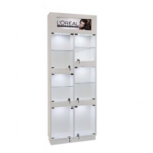 Exhibidor Vitrina Estilo Blanco Pro Narel