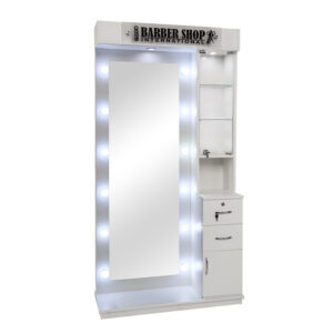 Estación con Espejo LED Estilo Urbano Mirel (Blanco)