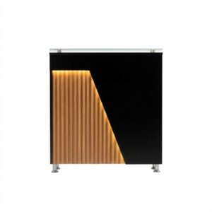 Counter de recepcion iluminado